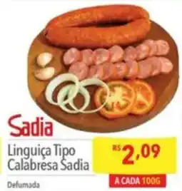 Supermercados Condor Linguica Tipo Calabresa Sadia oferta