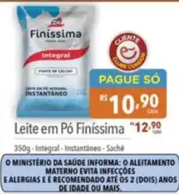 Supermercados Condor Leite em Pó Finissima oferta