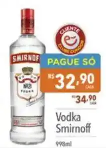 Supermercados Condor Vodka smirnoff oferta