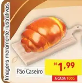 Supermercados Condor Pão Caseiro oferta