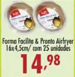 Confiança Supermercados Forma Facilita & Pronto Airfryer oferta