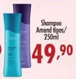 Confiança Supermercados Shampoo Amend tipos oferta