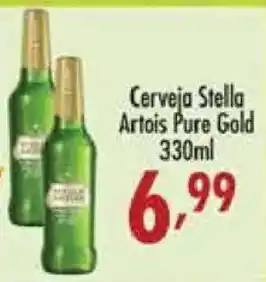 Confiança Supermercados Cerveja Stella Artois Pure Gold oferta