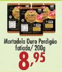 Confiança Supermercados Mortadela Ouro Perdigão fatiada oferta