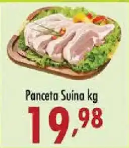 Confiança Supermercados Panceta Suína kg oferta