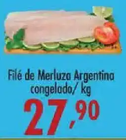 Confiança Supermercados Filé de Merluza Argentina oferta