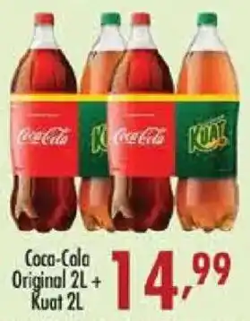 Confiança Supermercados Coca-Cola Original 2L + Kuat 2L oferta
