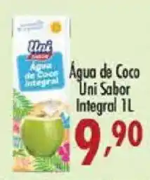Confiança Supermercados Água de Coco Uni Sabor Integral oferta