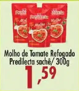 Confiança Supermercados Molho de Tomate Refogado Predilecta sachê oferta