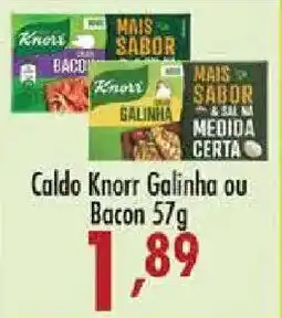 Confiança Supermercados Caldo Knorr Galinha ou Bacon oferta