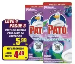Violeta Supermercados pastilha adesiva pato game da frutas c/3 oferta