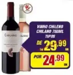Violeta Supermercados vinho chileno chilano oferta