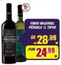Violeta Supermercados vinho nacional pergola 1l tipos oferta
