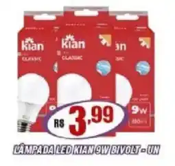 Violeta Supermercados Lâmpada led kian 9w bivolt - un oferta