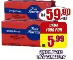 Violeta Supermercados Queijo prato três barras oferta