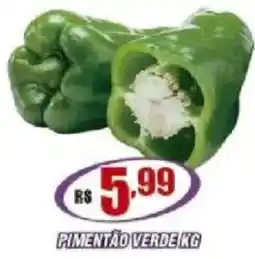 Violeta Supermercados pimentão verde kg oferta