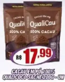 Violeta Supermercados Cacau em pó 100% qualicoco oferta