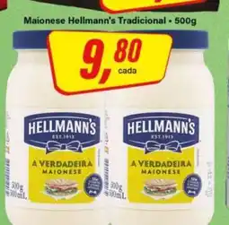 Rede Supermarket Maionese Hellmann's Tradicional 500g oferta