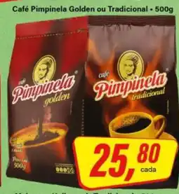 Rede Supermarket Café Pimpinela Golden ou Tradicional oferta