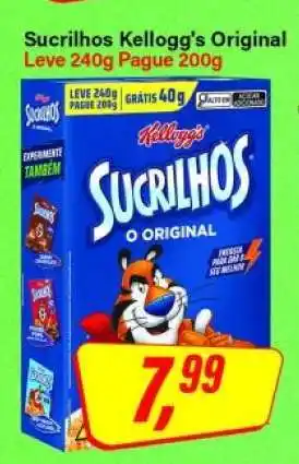 Rede Supermarket Sucrilhos Kellogg's Original oferta