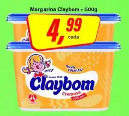Rede Supermarket Margarina Claybom 500g oferta