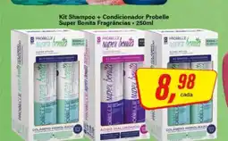 Rede Supermarket Kit Shampoo + Condicionador Probelle Super Bonita Fragrâncias oferta