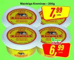 Rede Supermarket Manteiga Kreminas oferta