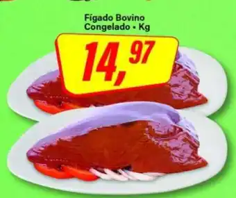 Rede Supermarket Fígado bovino congelado oferta