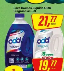 Rede Supermarket Lava Roupas Líquido ODD Fragrâncias oferta