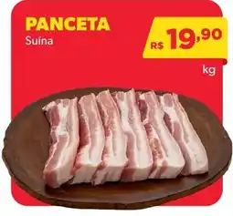Big Bom Supermercados Panceta suína oferta