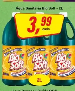 Rede Supermarket Água Sanitária Big Soft oferta