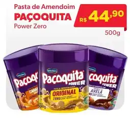 Big Bom Supermercados Pasta de Amendoim Paçoquita Power Zero oferta
