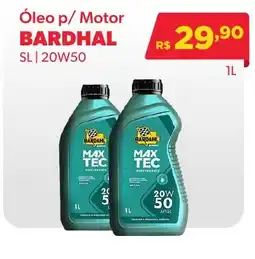 Big Bom Supermercados Óleo p/ Motor Bardhal Sl | 20w50 oferta