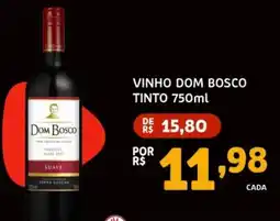 Bergamais Supermercados Vinho dom bosco tinto oferta