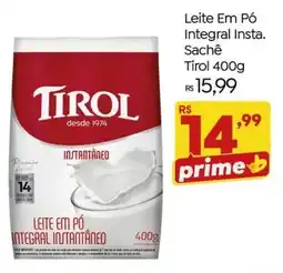 Brasão Supermercados Leite em pó integral instante oferta