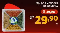 Bergamais Supermercados Mix de amendoim da bandeja oferta