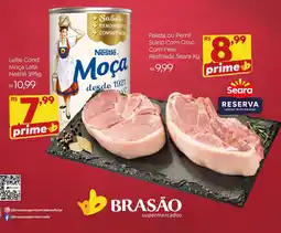 Brasão Supermercados Paleta ou Pernil Suino Com Osso Com Pele oferta