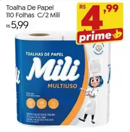 Brasão Supermercados Toalhas de papel mili multiuso oferta