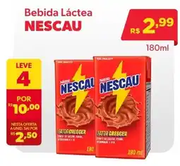 Big Bom Supermercados Bebida Láctea Nescau oferta