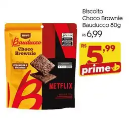 Brasão Supermercados Biscoito Choco Brownie Bauducco oferta