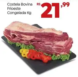 Brasão Supermercados Costela Bovina Frioste Congelada Kg oferta