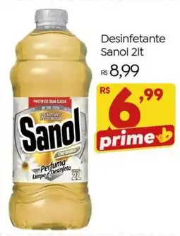 Brasão Supermercados Desinfetante Sanol 2lt oferta