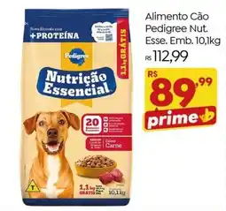 Brasão Supermercados Alimento Cão Pedigree Nut. Essse oferta