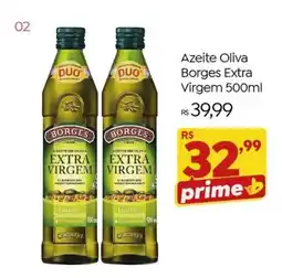 Brasão Supermercados Azeite oliva borges extra virgem oferta