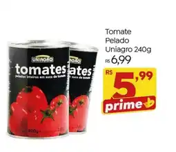 Brasão Supermercados Tomate pelado uniagro oferta