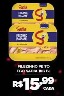 DB Supermercados Filezinho peito fgo sadia oferta