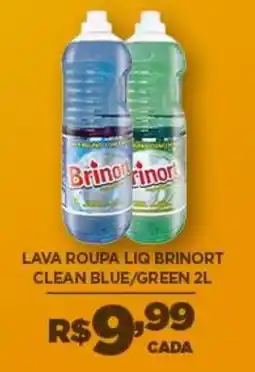 DB Supermercados Lava roupa liq brinort clean blue/green oferta