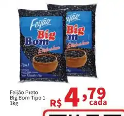 Macromix Atacado Feijão Preto Big Bom Tipo 1 oferta