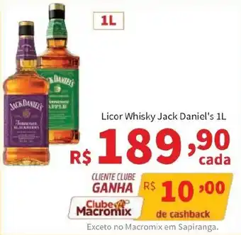 Licor Whisky Jack Daniel's