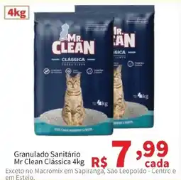 Macromix Atacado Granulado Sanitário Mr Clean Clássica oferta